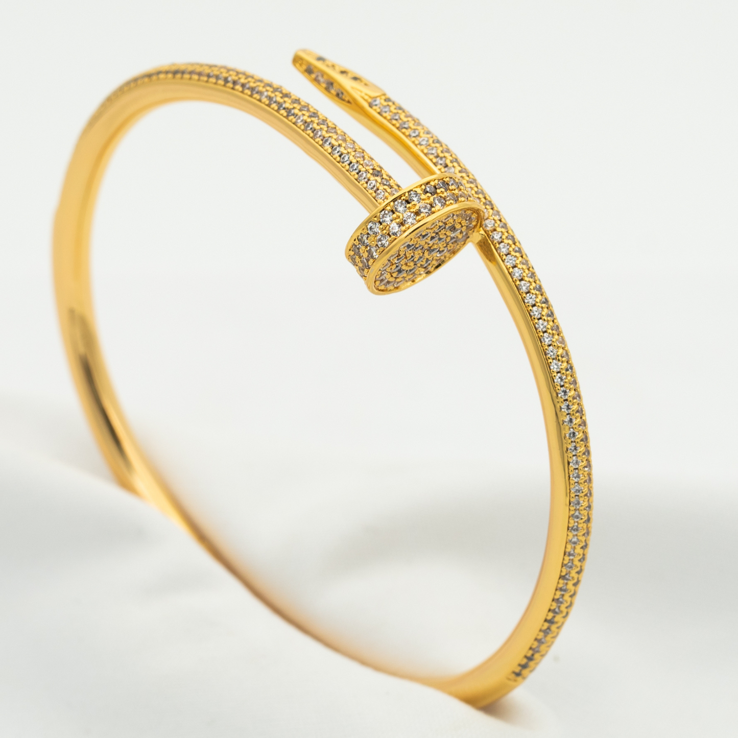 ˇGilded EraˇJUSTE BRACELET 3.5MM ALL DIAMONDS