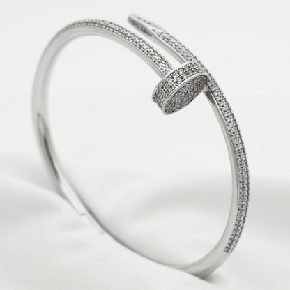 ˇGilded EraˇJUSTE BRACELET 3.5MM ALL DIAMONDS