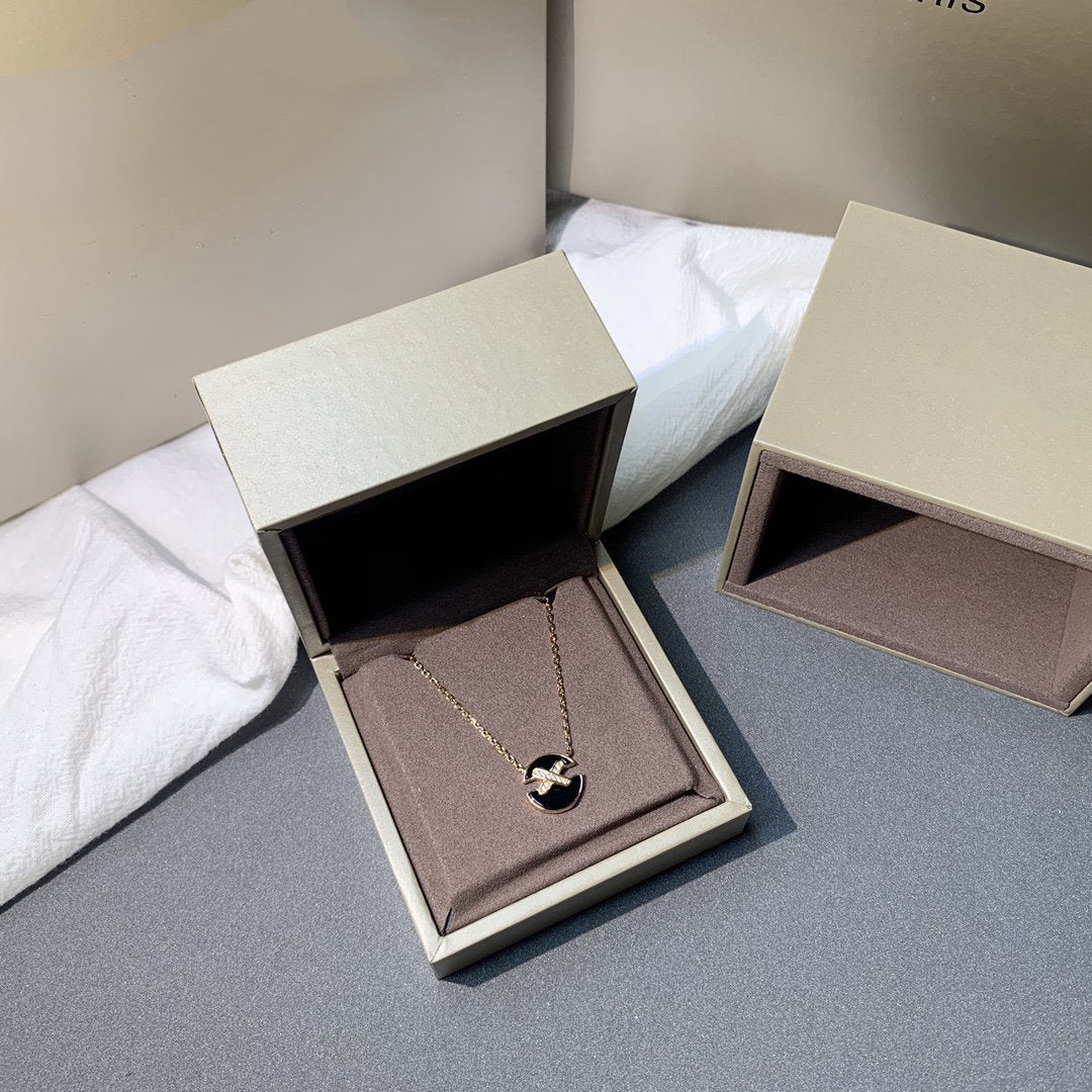 ˇGilded EraˇJEUX DE PINK GOLD DIAMOND NECKLACE