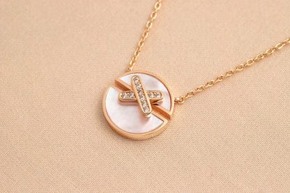 ˇGilded EraˇJEUX DE ROSE GOLD DIAMOND NECKLACE