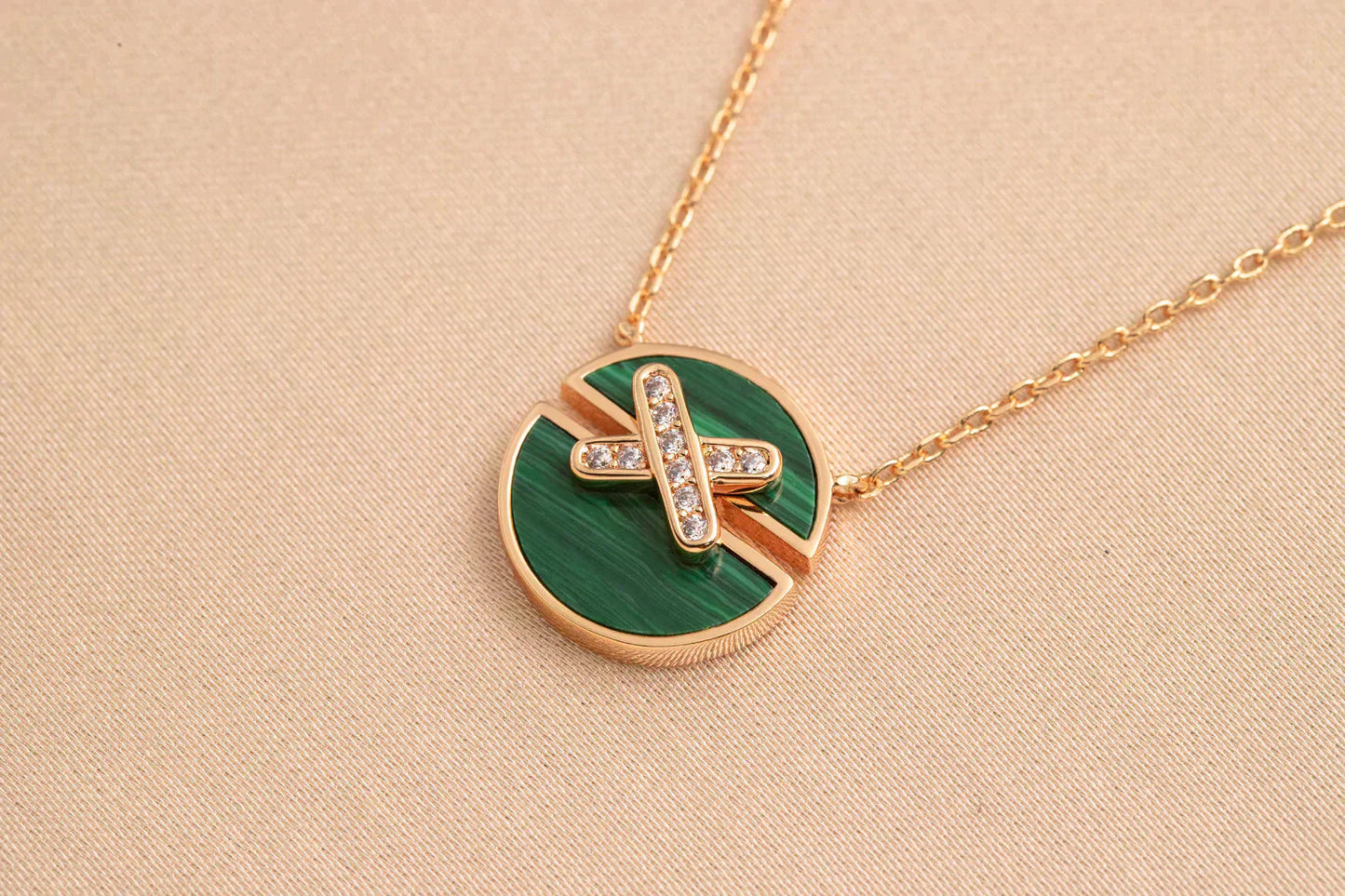 ˇGilded EraˇJEUX DE ROSE GOLD DIAMOND NECKLACE