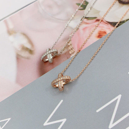 ˇGilded EraˇJEUX DE DIAMOND NECKLACE