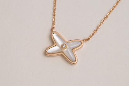 ˇGilded EraˇJEUX DE NECKLACE 1 DIAMOND