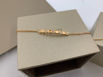 ˇGilded EraˇBEE LOVE BRACELET DIAMOND