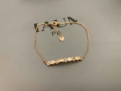 ˇGilded EraˇBEE LOVE BRACELET DIAMOND