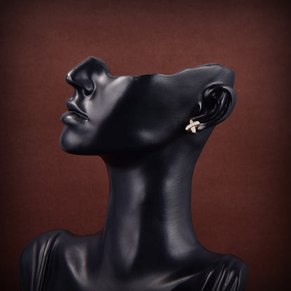 ˇGilded EraˇJEUX DE GOLD DIAMOND EARRINGS