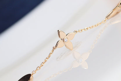 ˇGilded EraˇLEAF CLOVER BRACELET