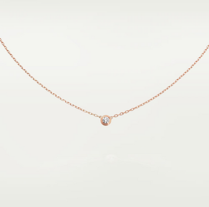 ˇGilded EraˇDAMOUR DIAMOND NECKLACE