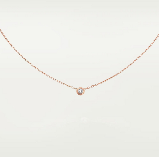 ˇGilded EraˇDAMOUR DIAMOND NECKLACE