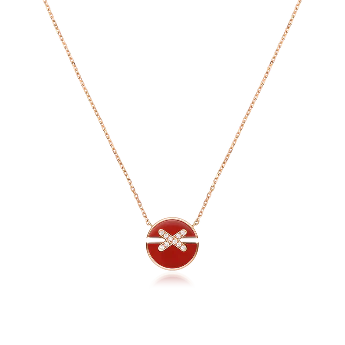 ˇGilded EraˇJEUX DE ROSE GOLD DIAMOND NECKLACE