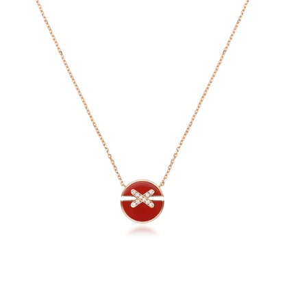 ˇGilded EraˇJEUX DE ROSE GOLD DIAMOND NECKLACE