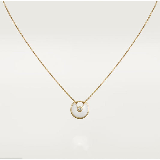 ˇGilded EraˇAMULETTE ROSE GOLD MOP NECKLACE