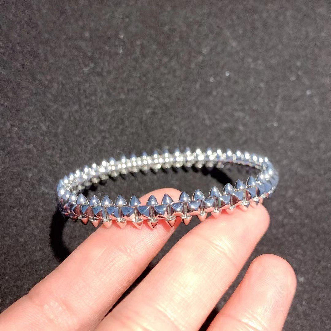 ˇGilded EraˇCLASH SILVER BRACELET