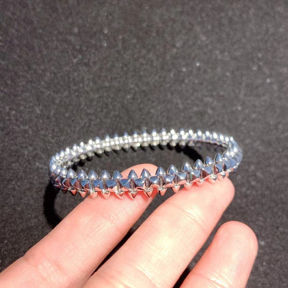 ˇGilded EraˇCLASH SILVER BRACELET