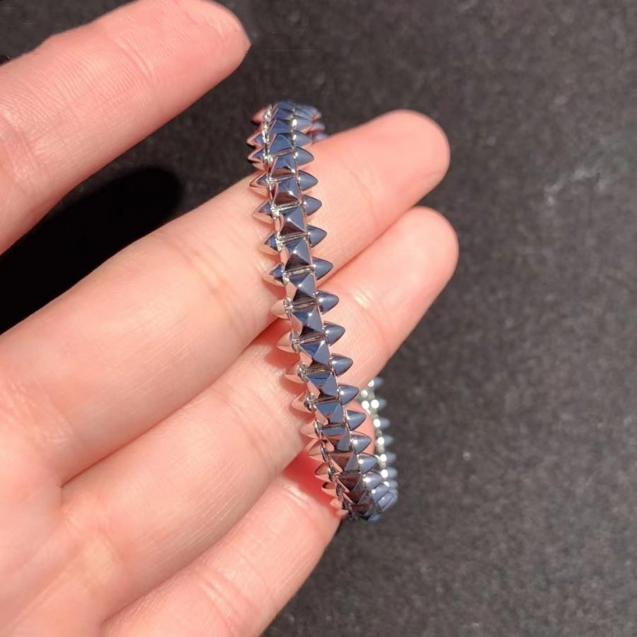 ˇGilded EraˇCLASH SILVER BRACELET