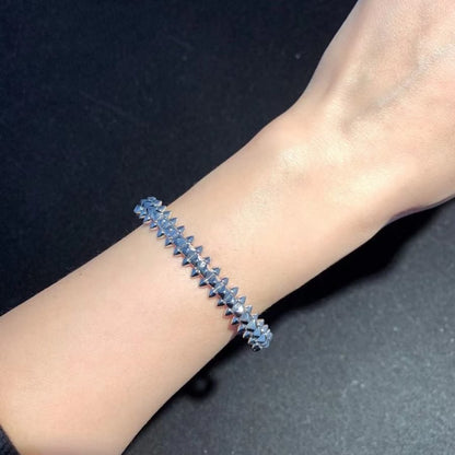 ˇGilded EraˇCLASH SILVER BRACELET
