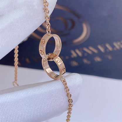 ˇGilded EraˇLOVE BRACELET DOUBLE RING