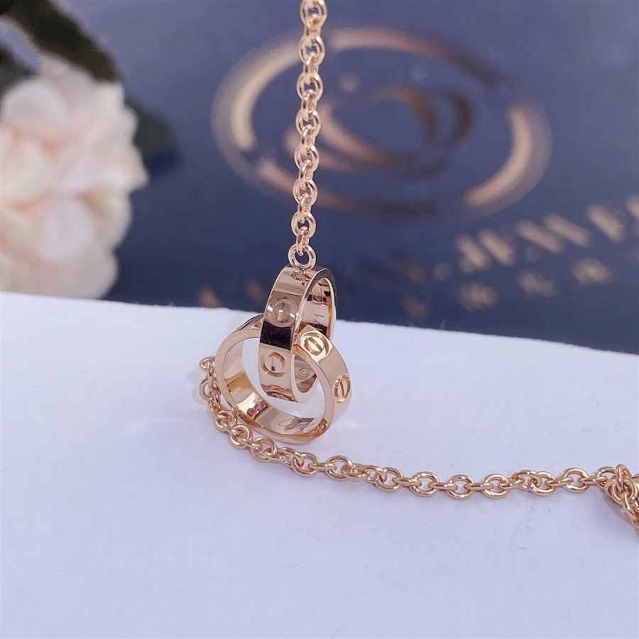 ˇGilded EraˇLOVE BRACELET DOUBLE RING