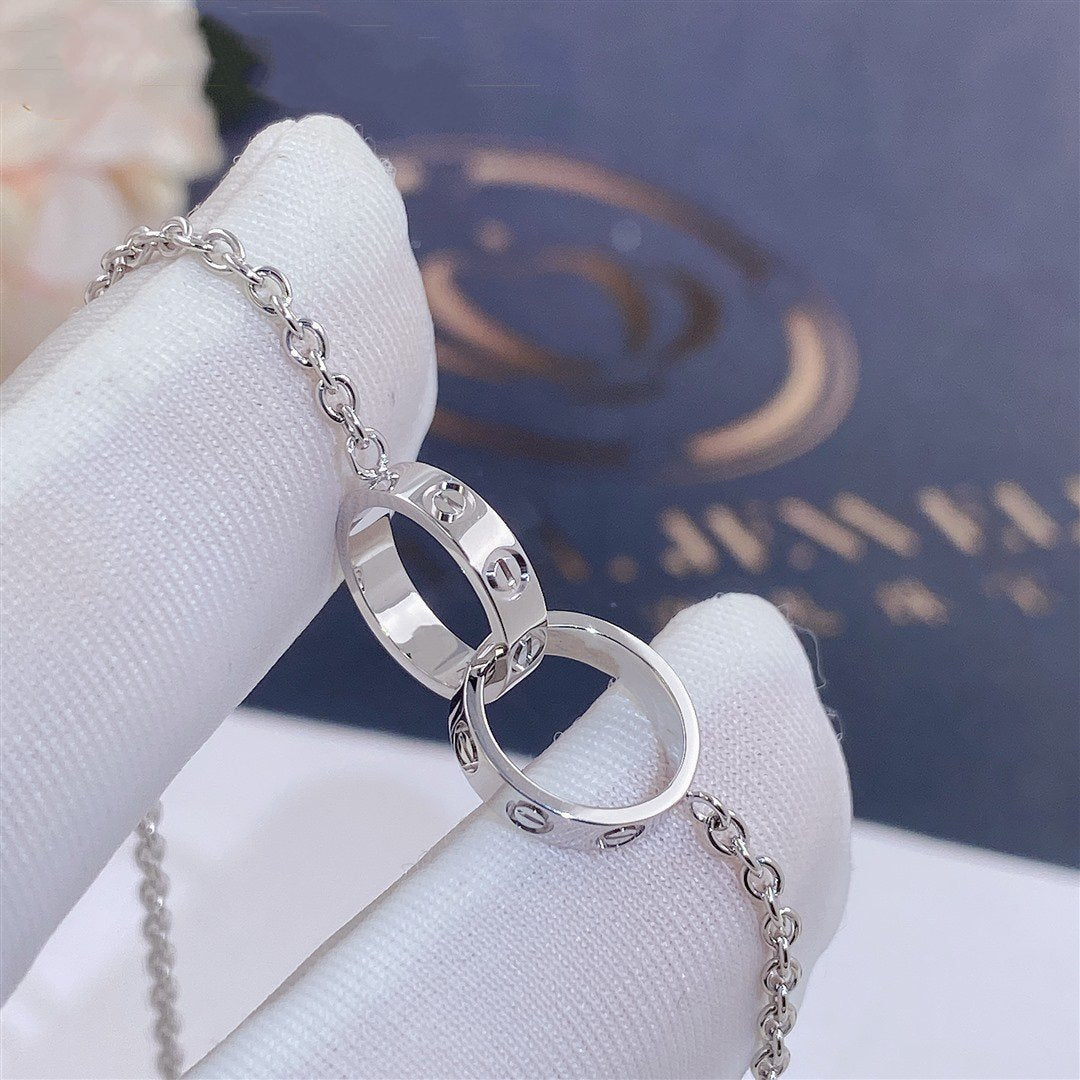 ˇGilded EraˇLOVE BRACELET DOUBLE RING