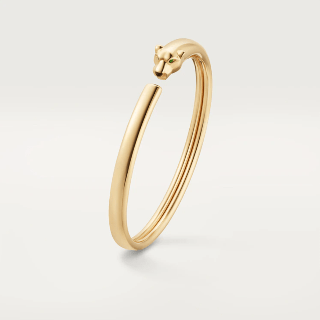 ˇGilded EraˇPANTHERE GOLD OPEN BRACELET