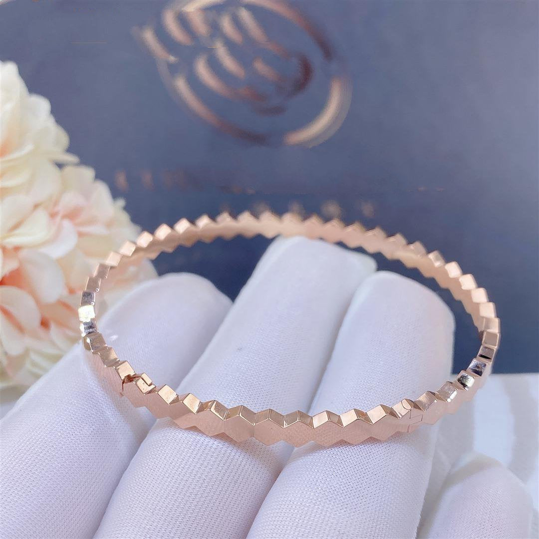 ˇGilded EraˇBEE LOVE PINK GOLD BRACELET