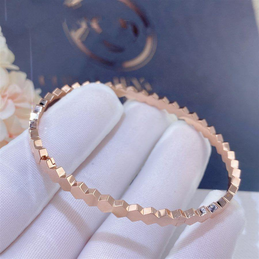 ˇGilded EraˇBEE LOVE PINK GOLD BRACELET