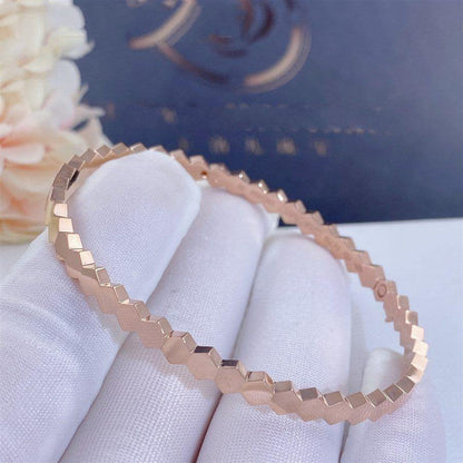 ˇGilded EraˇBEE LOVE PINK GOLD BRACELET