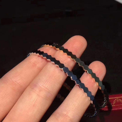 ˇGilded EraˇBEE LOVE SILVER BRACELET
