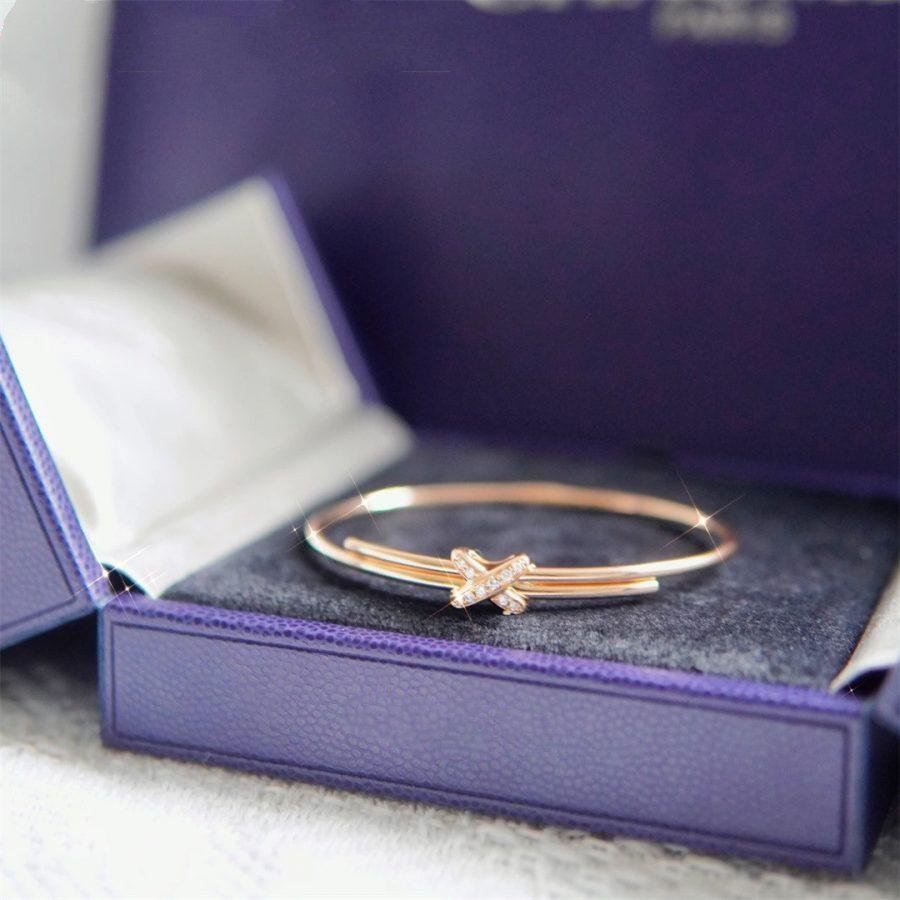 ˇGilded EraˇJEUX DE BRACELET PINK GOLD DIAMONDS