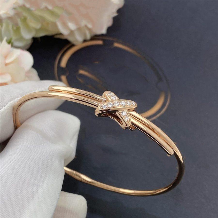 ˇGilded EraˇJEUX DE BRACELET PINK GOLD DIAMONDS