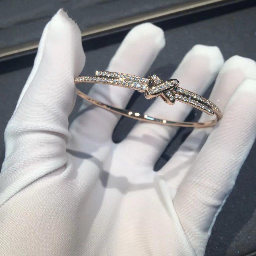 ˇGilded EraˇJEUX DE BRACELET DIAMONDS PINK GOLD