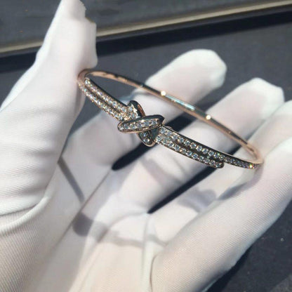 ˇGilded EraˇJEUX DE BRACELET DIAMONDS PINK GOLD