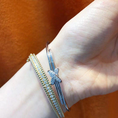 ˇGilded EraˇJEUX DE BRACELET SILVER DIAMONDS