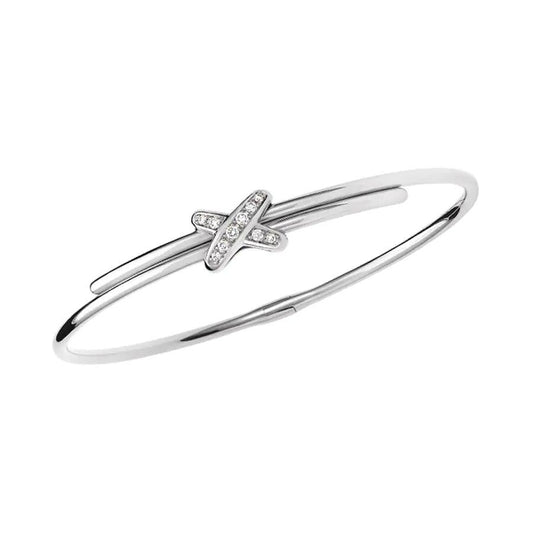 ˇGilded EraˇJEUX DE BRACELET SILVER DIAMONDS