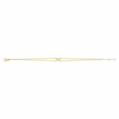 ˇGilded EraˇJEUX BRACELET GOLD DIAMOND