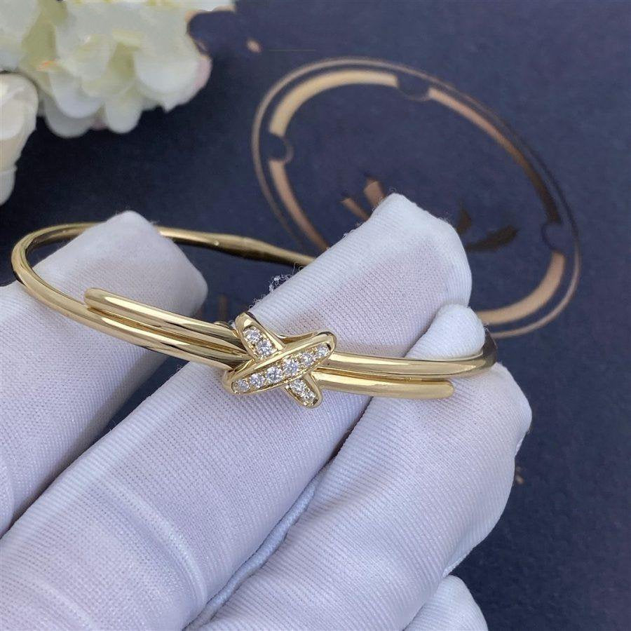 ˇGilded EraˇJEUX DE BRACELET GOLD DIAMONDS