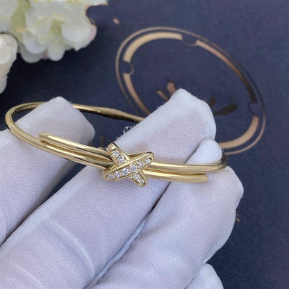 ˇGilded EraˇJEUX DE BRACELET GOLD DIAMONDS