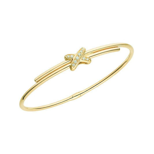 ˇGilded EraˇJEUX DE BRACELET GOLD DIAMONDS
