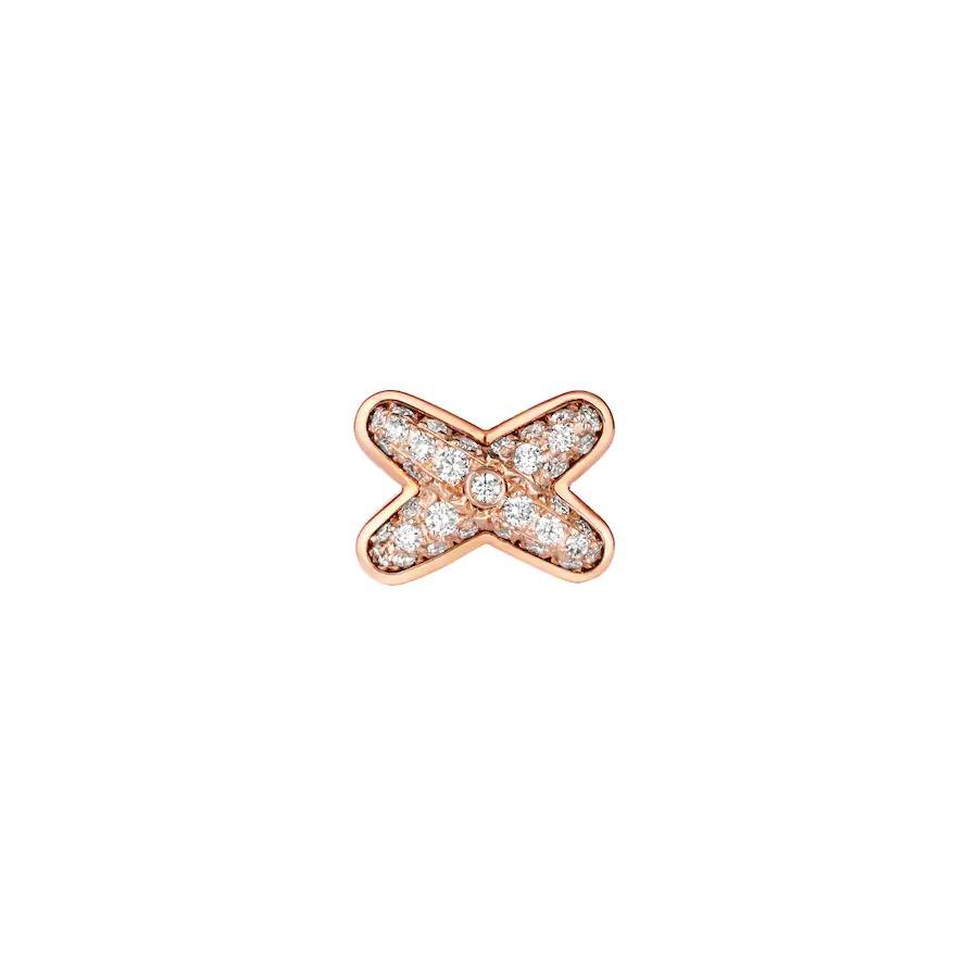 ˇGilded EraˇJEUX DE PINK GOLD DIAMOND EARRINGS