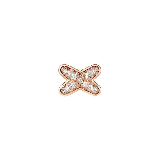ˇGilded EraˇJEUX DE PINK GOLD DIAMOND EARRINGS
