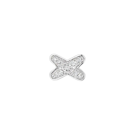 ˇGilded EraˇJEUX DE SILVER DIAMOND EARRINGS