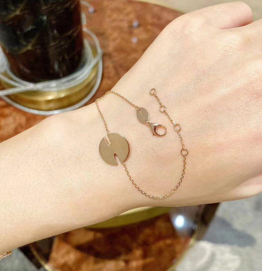 ˇGilded EraˇJEUX DE BRACELET MOP PINK GOLD DIAMONDS