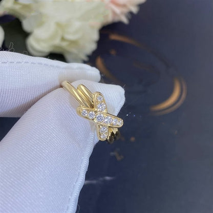 ˇGilded EraˇJEUX DE GOLD DIAMOND RING
