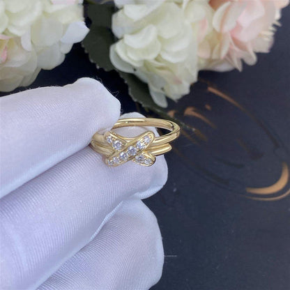 ˇGilded EraˇJEUX DE GOLD DIAMOND RING
