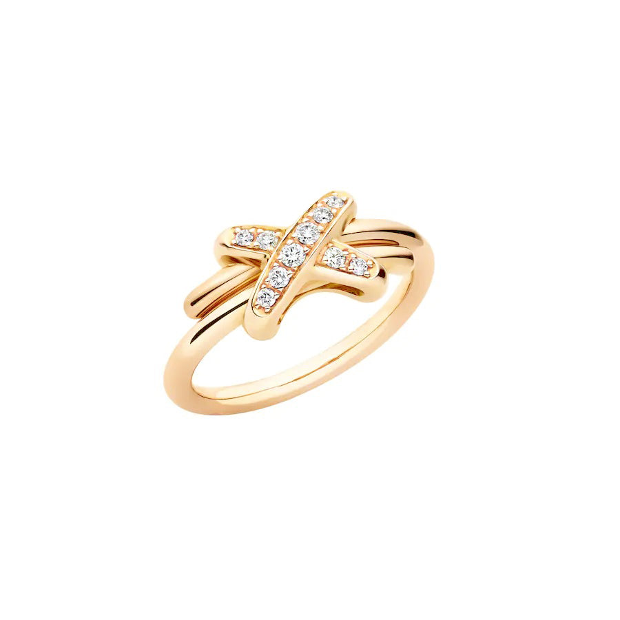 ˇGilded EraˇJEUX DE GOLD DIAMOND RING
