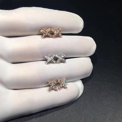 ˇGilded EraˇJEUX DE DIAMOND EARRINGS