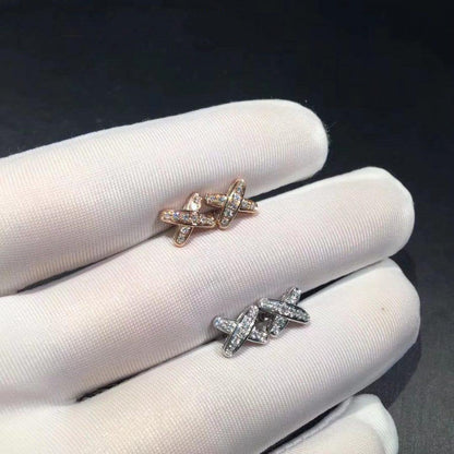 ˇGilded EraˇJEUX DE DIAMOND EARRINGS