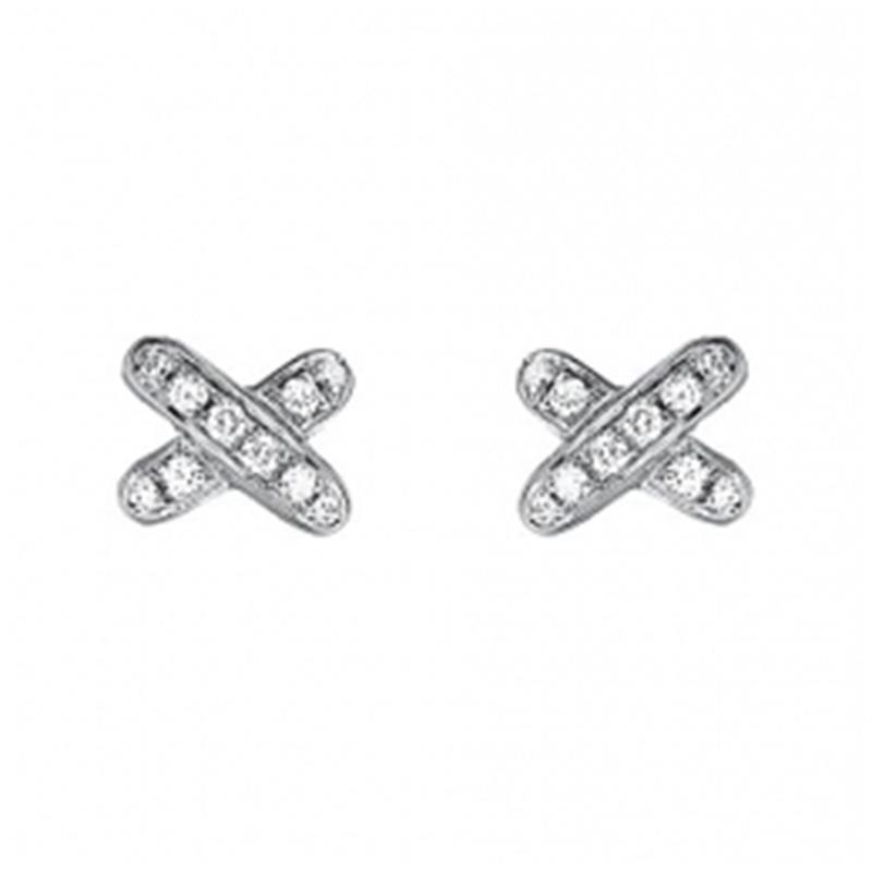 ˇGilded EraˇJEUX DE DIAMOND EARRINGS
