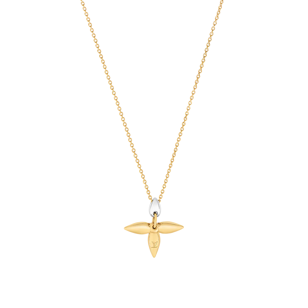 ˇGilded EraˇLOUISETTE PEDANT GOLD NECKLACE