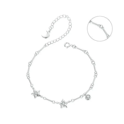 [STREET]Adjustable LengthCharm Chain Bracelet Gift
